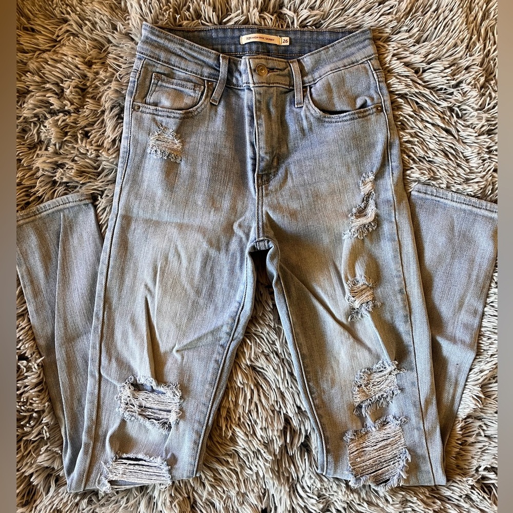 Levi’s 721 High-rise Skinny Jeans